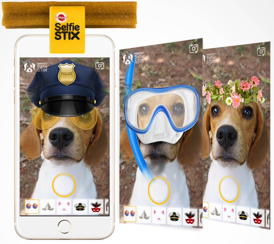 Pedigree makes selfie app and filters for dogs Advertising Campaign Asia