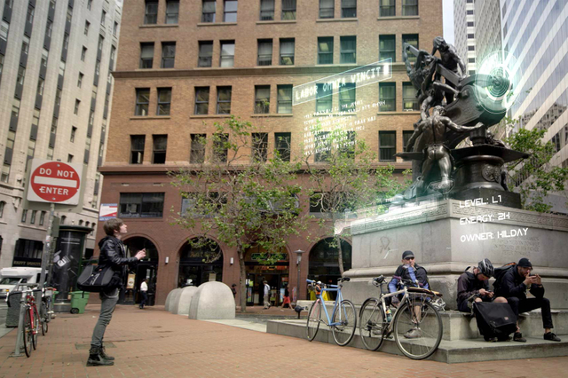 The digital story that surrounds you right now: Ingress