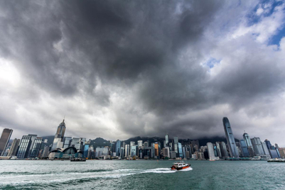 Hong Kong weathers a perfect storm