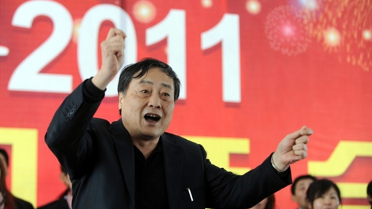 Struggling to spend his money