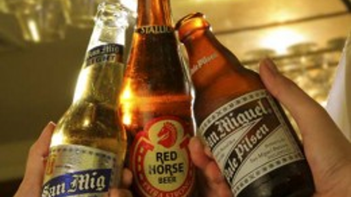 <div style="text-align: left;">
The San Miguel group is best known for its beer brands
</div>
