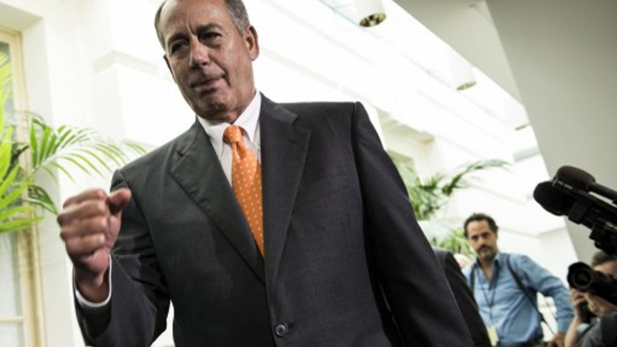 John Boehner, the Republican House speaker.