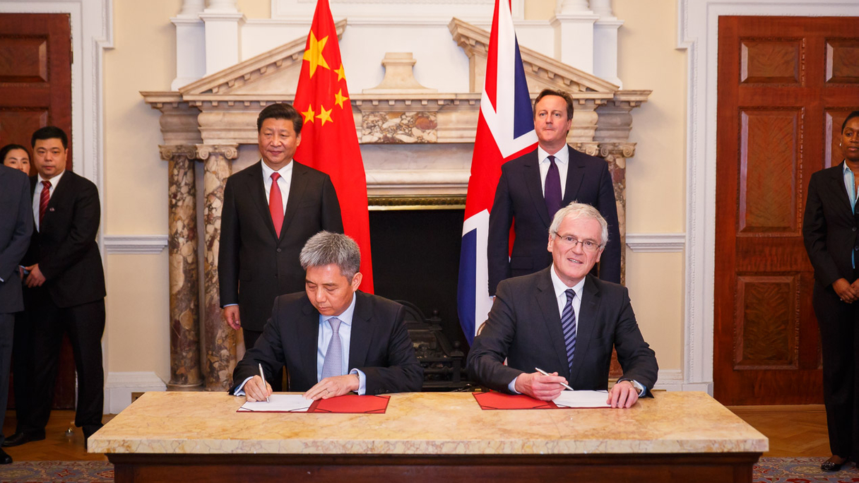 CGNPC and EDF sign agreement for Britain's Hinkley Point C nuclear power project