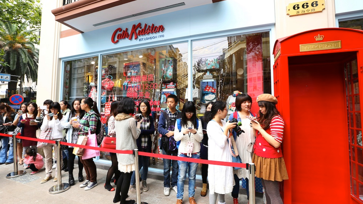 Cath Kidston store opening in Shanghai