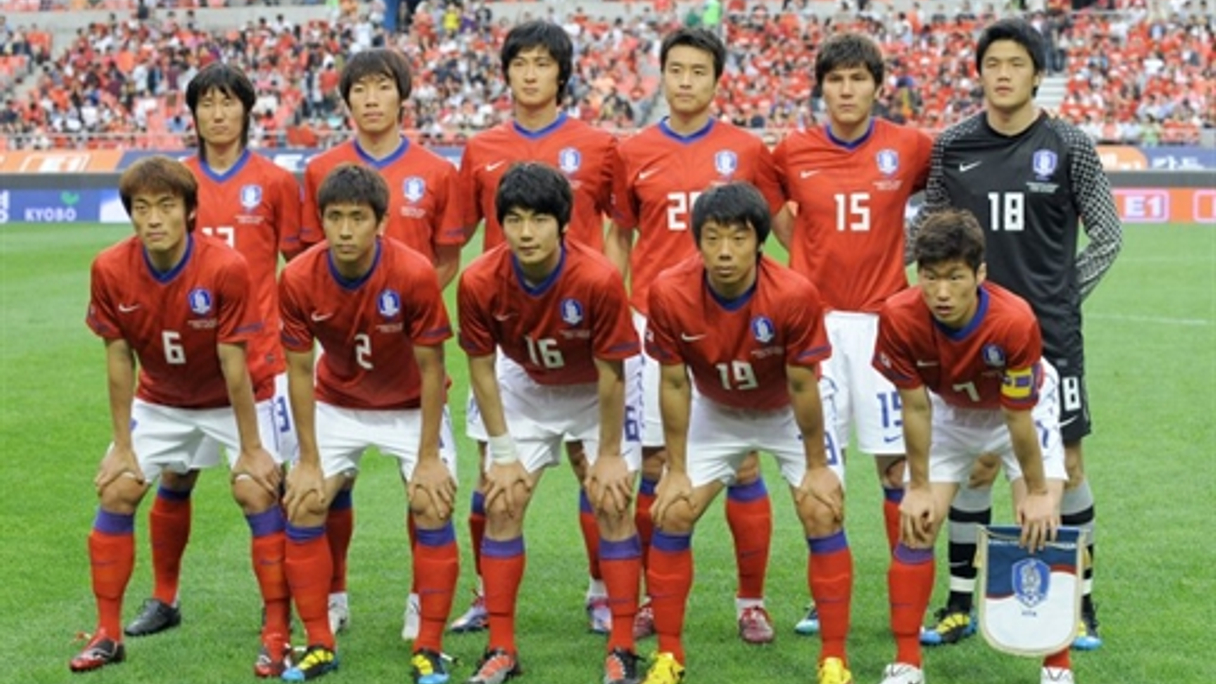 The South Korean squad
