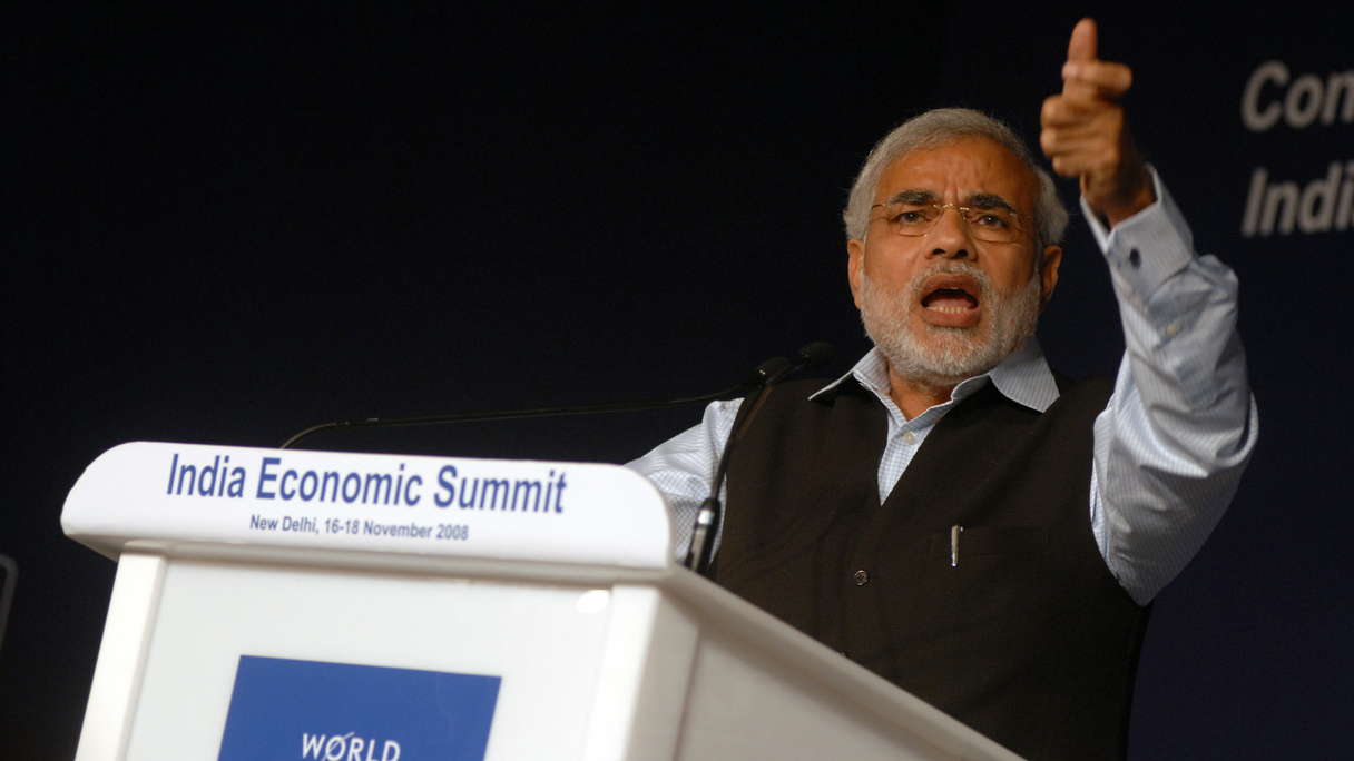 BJP's PM candidate Narendra Modi