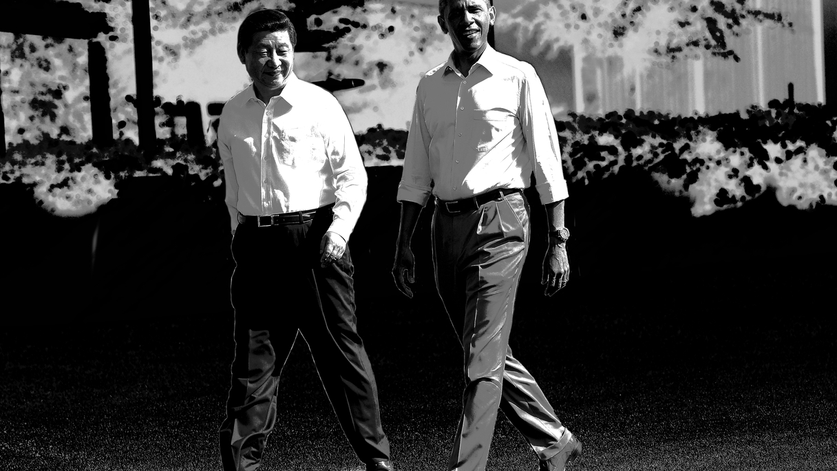 Xi Jinping and Barack Obama