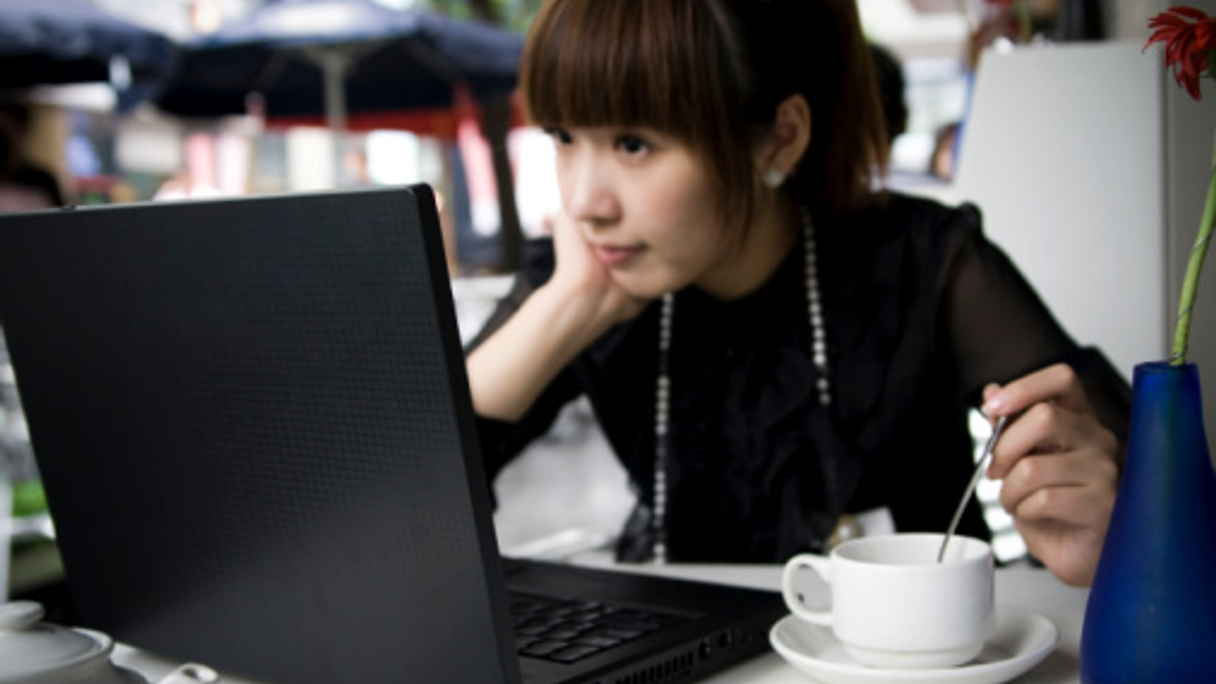 China's internet population is estimated at 457 million