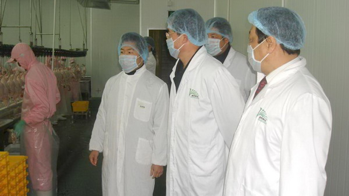 Broiler processing plant inspection