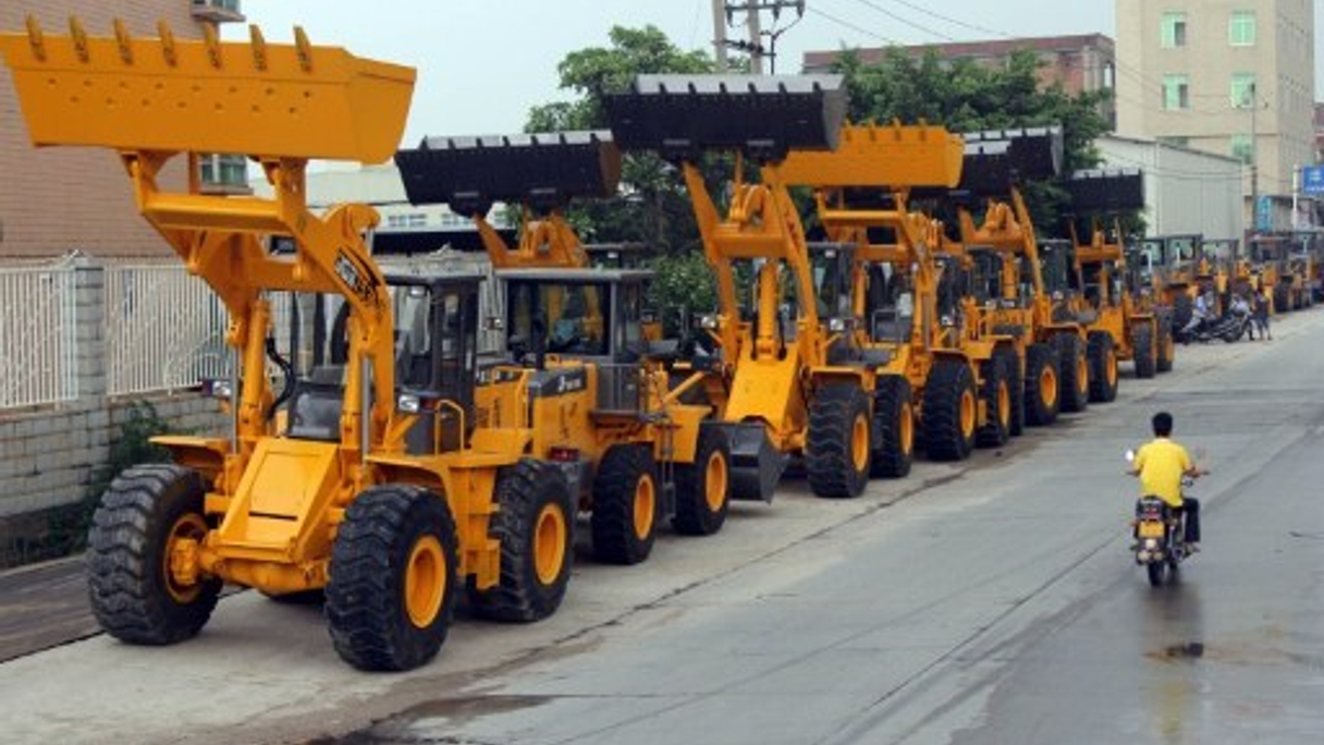 <div style="text-align:left;">
Excavators are among the machinery made by XCMG (AFP) </div>