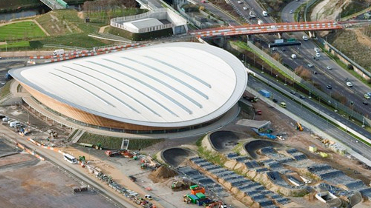 <div style="text-align: left;">
Just one of London's legacy headaches: the Olympic velodrome and BMX park
</div>