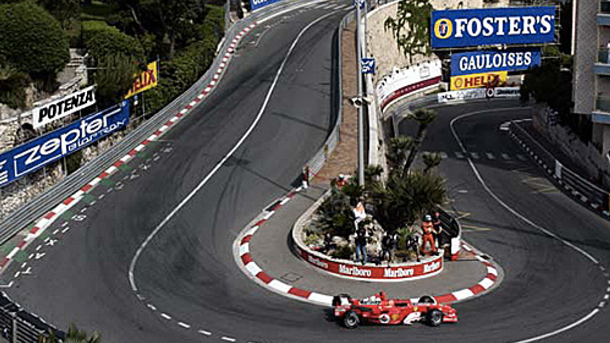 <div style="text-align: left;">
The slowest corner in Formula One, by the Fairmont Hotel in Monaco, venue for this weekend's race
</div>