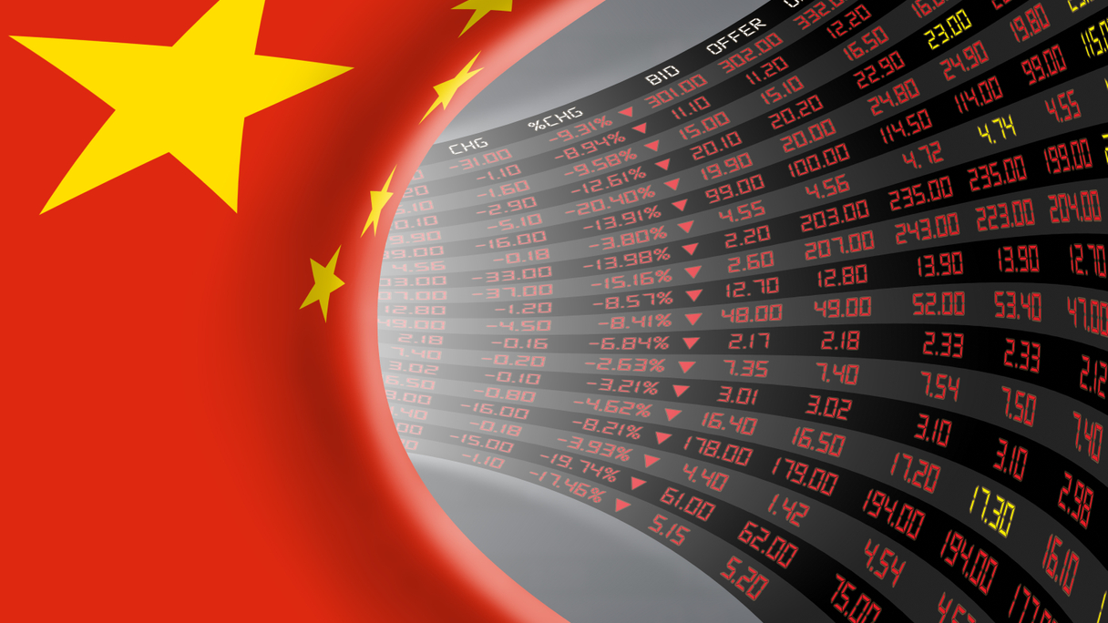 Crackdown on China's financial sectors.