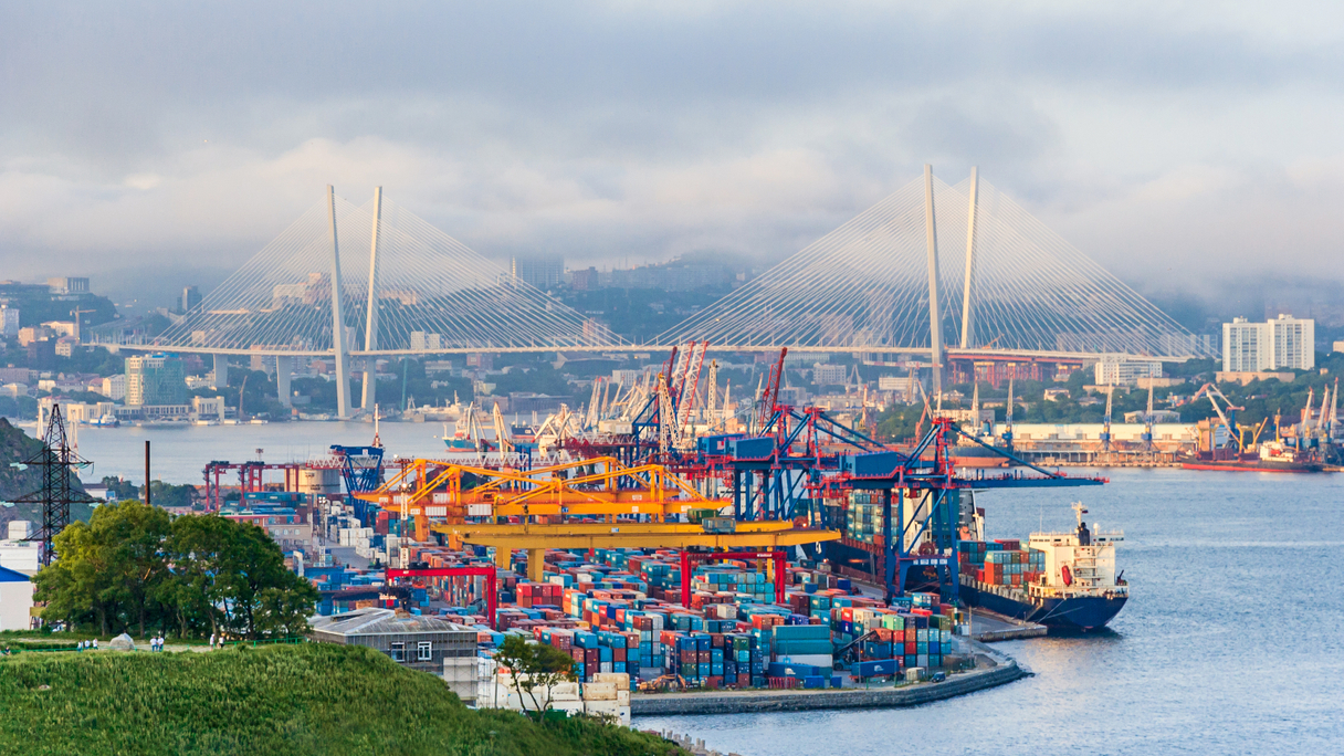 Russia’s far eastern city of Vladivostok, close to its border with China