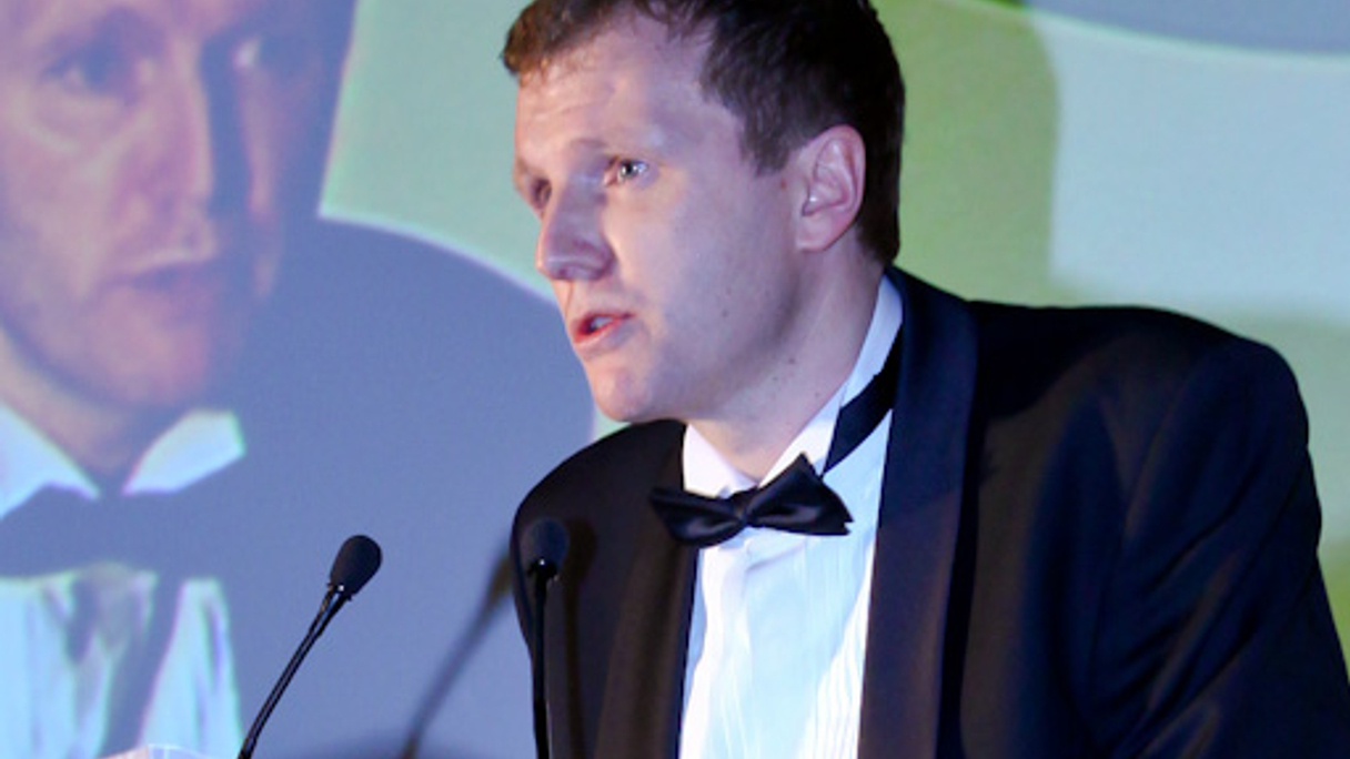 <div style="text-align: left;">
Stephen Bird, accepting Citi's award for Best Bank at last week's <em>FinanceAsia</em> awards dinner
</div>