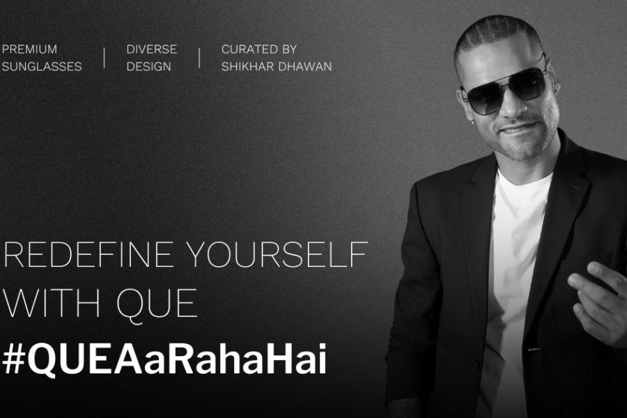 Shikhar Dhawan kick-starts #QUEaaRahaHai campaign to mark the launch of Que eyewear brand | Advertising - Vimarsana News