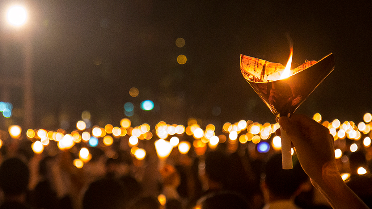 HK marks Tiananmen Square anniversary