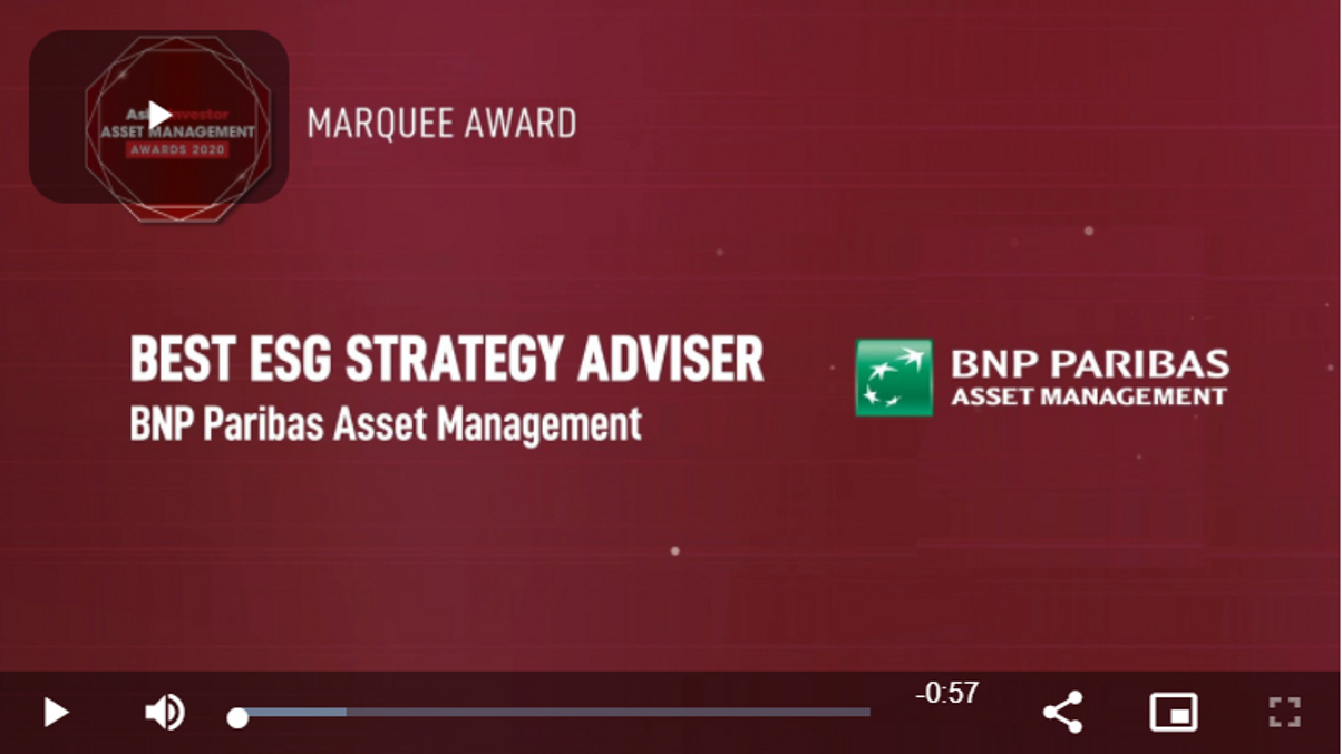 BNP Paribas Asset Management’s role as “future maker” through ESG investing