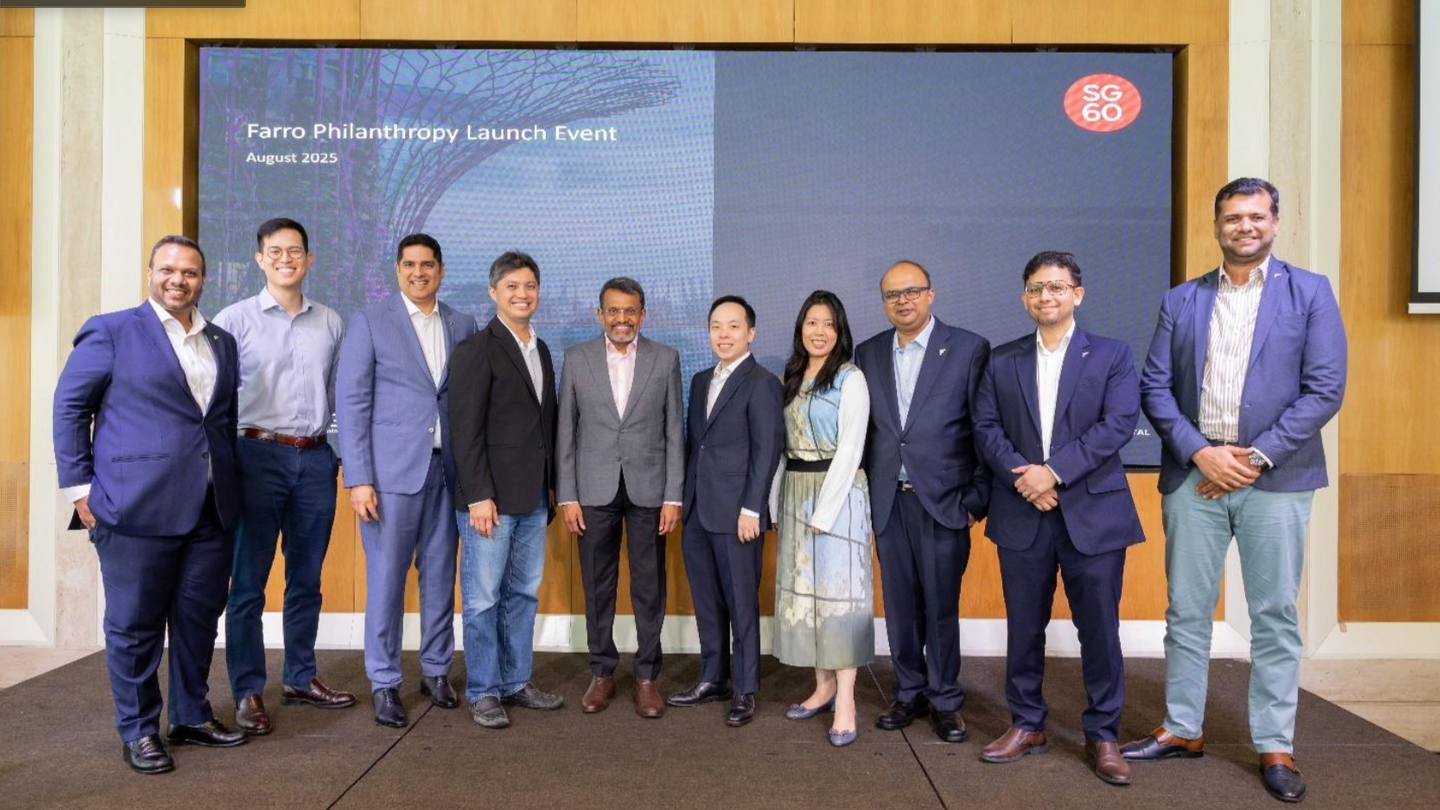 Farro Capital launches philanthropy advisory services and partners with ImpactSG Farro Capital launches philanthropy advisory services and partners with ImpactSG