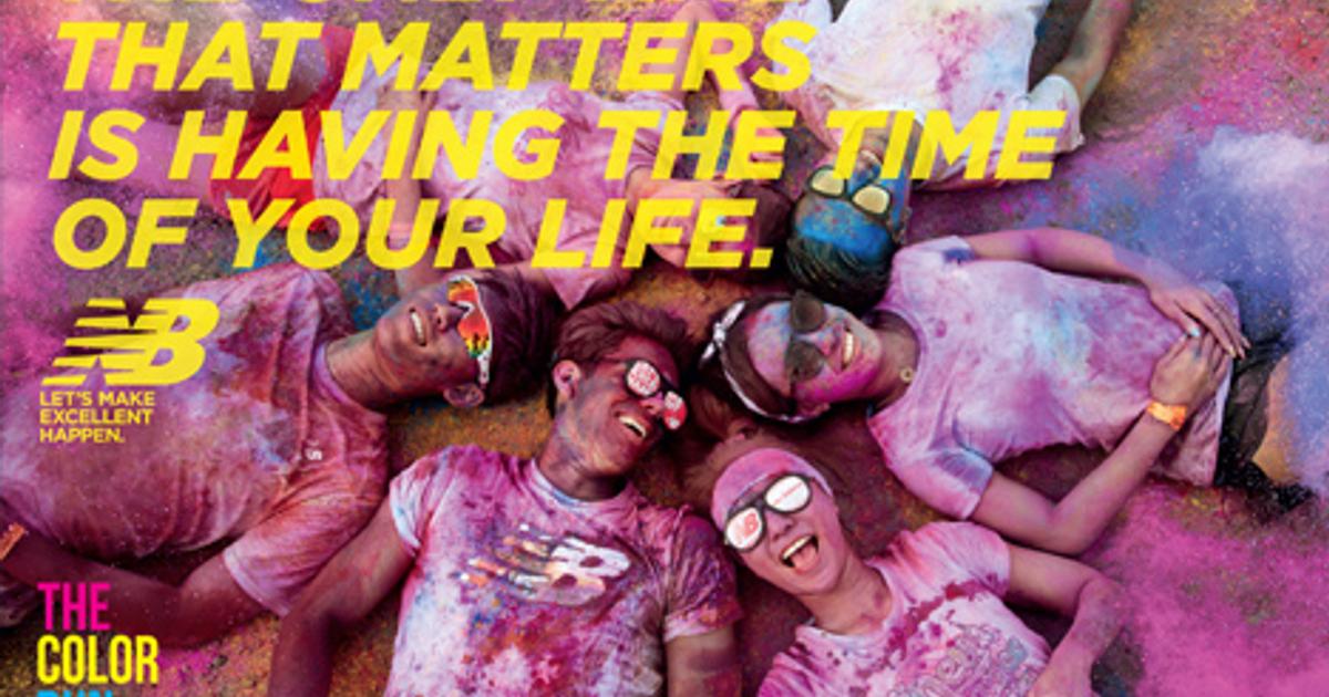 New Balance Sponsors Colour Run In Asia Marketing Campaign Asia