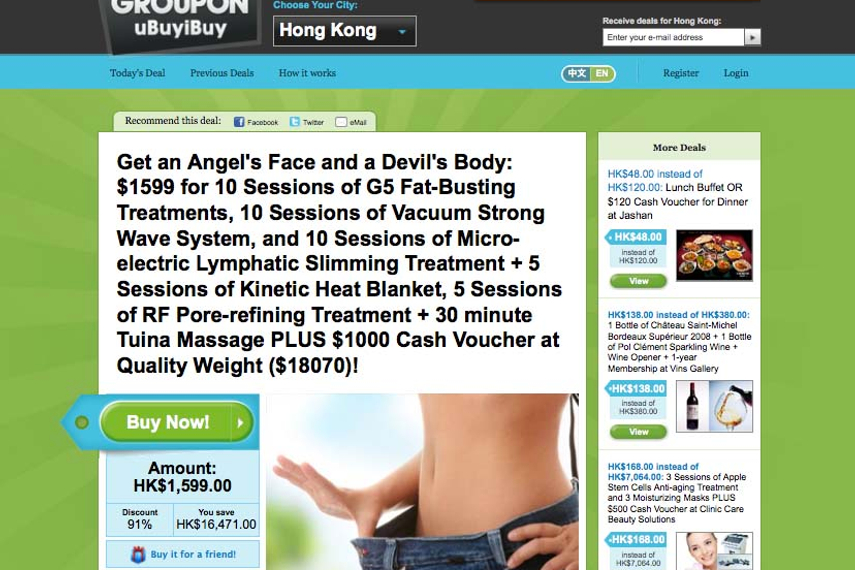 Groupon Hk Appoints Experian Hitwise For Online Research Marketing Campaign Asia