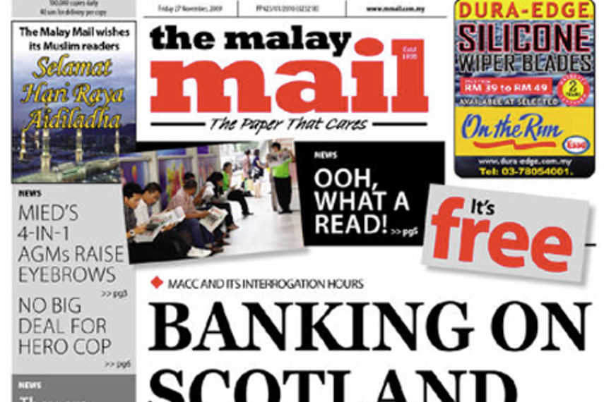 Can The Malay Mail Move From A Free To A Paid Model Media Campaign Asia