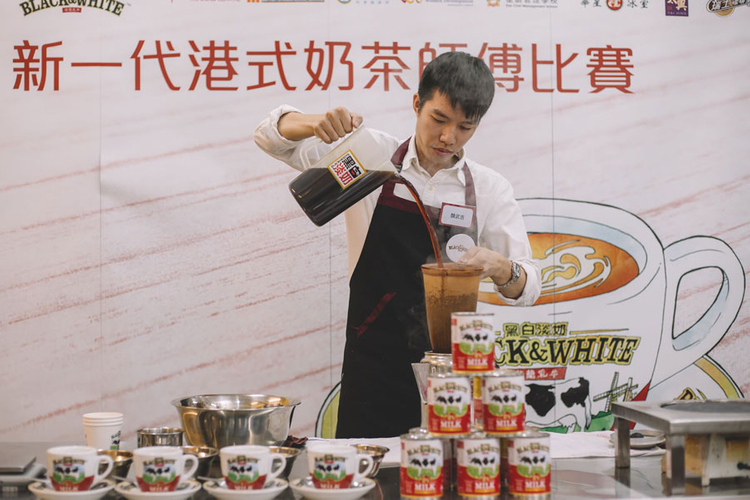 Black White Legacy Brand Supports Hong Kong Milk Tea Culture Marketing Campaign Asia