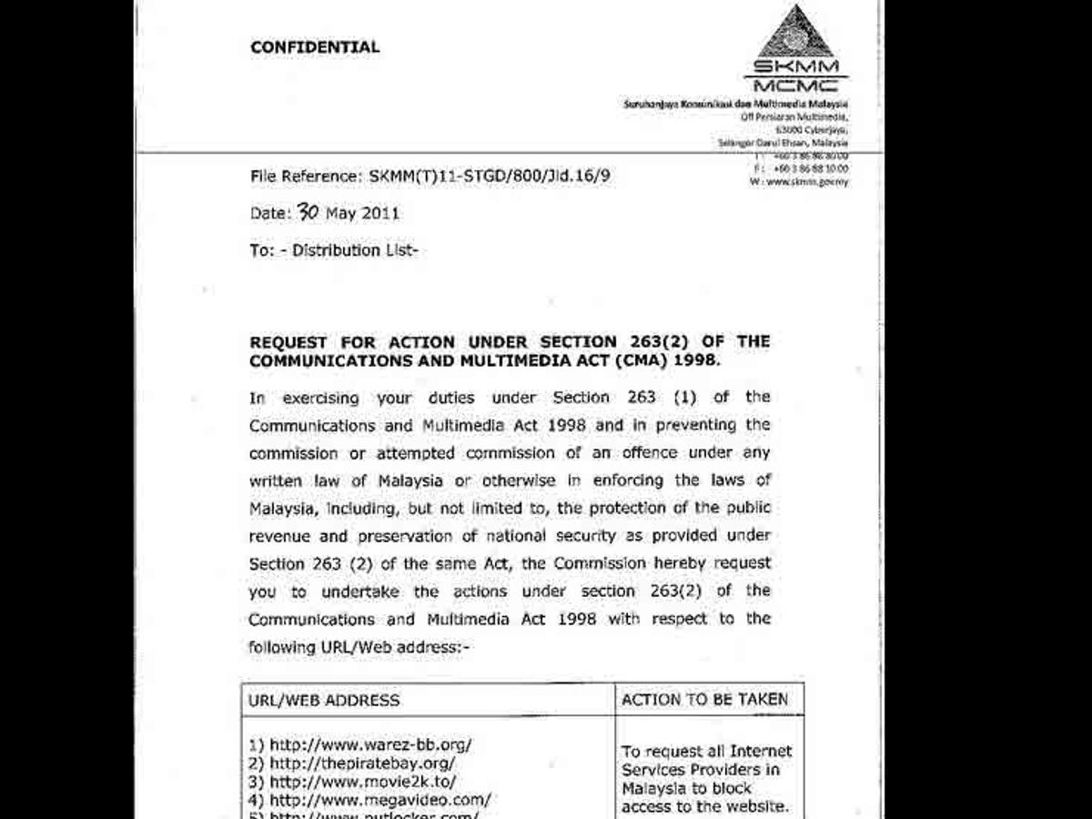 Communications And Multimedia Act 1998 Campaign Asia