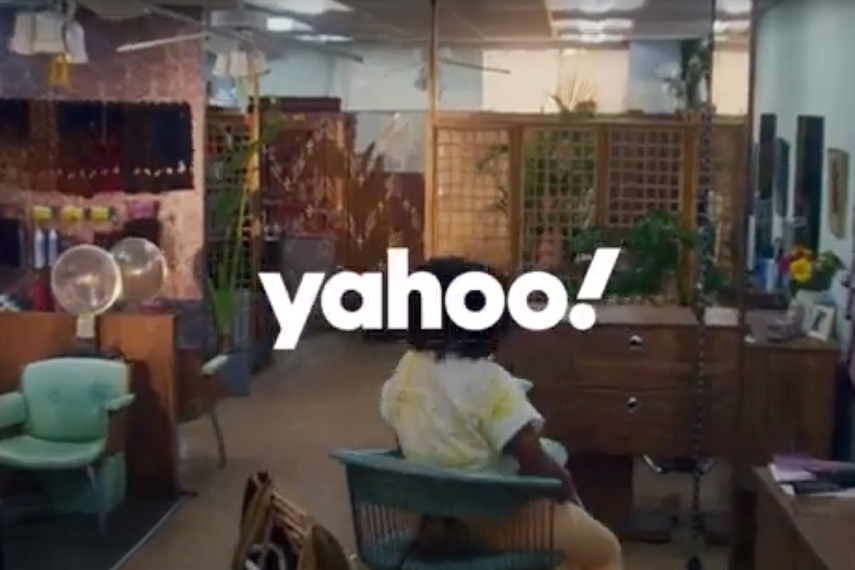 yahoo launches a brand campaign on the