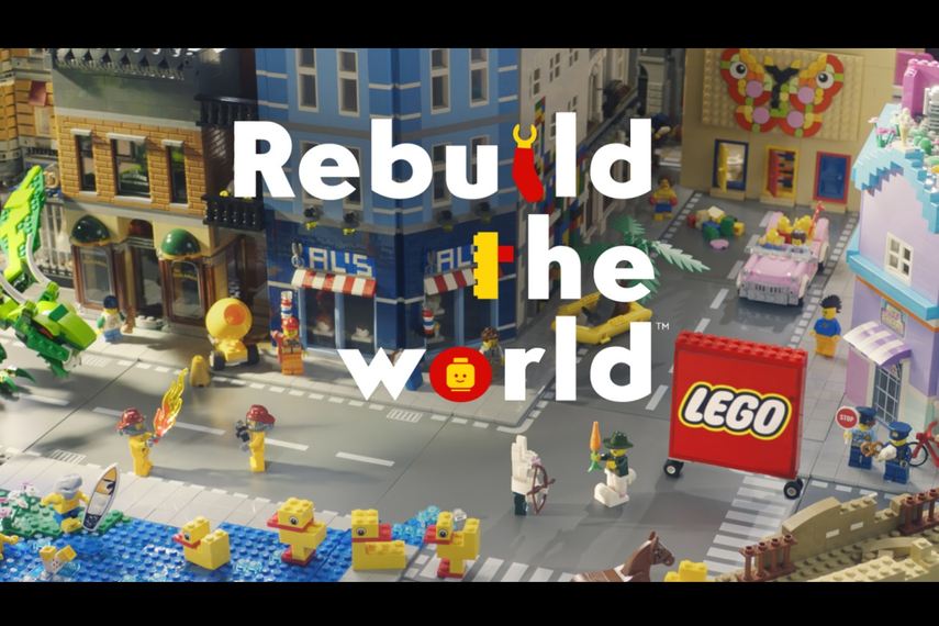 'Rebuild the world' for Lego by BETC Paris and The Lego Agency.