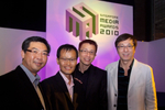 From L to R: Ted Choo, 4As ...
