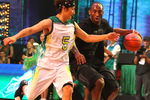 Sprite blends baskekball ...