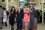 Guests at the opening ...