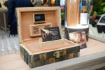 A cigar humidor, handcrafte...