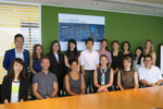 Shortlisted teams with judges