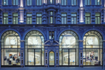 The iconic Apple store on ...