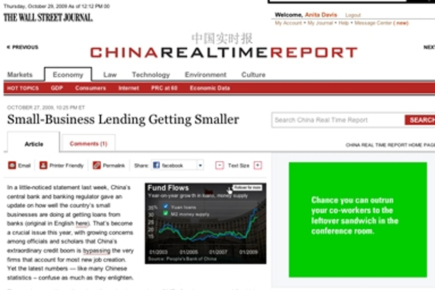 Wall Street Journal launches Chinafocused news site Digital