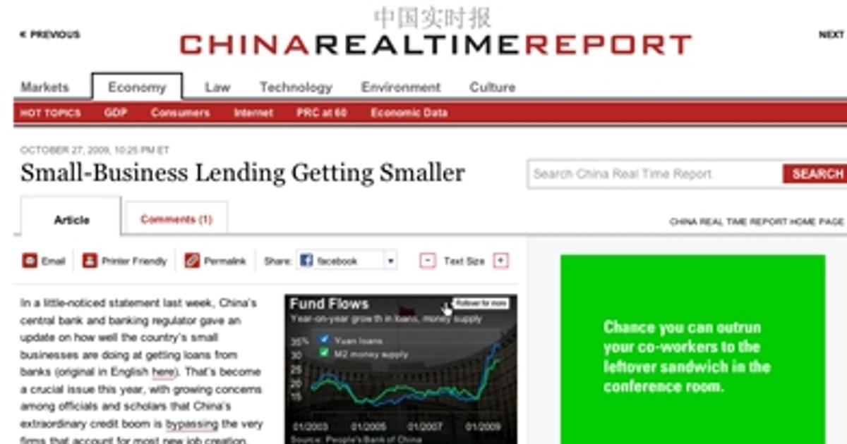Wall Street Journal launches Chinafocused news site Digital