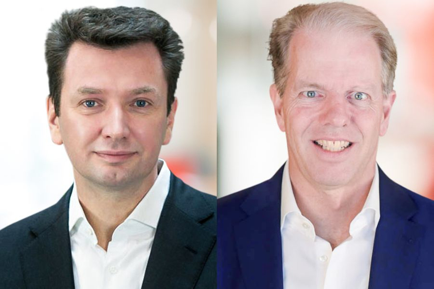 Bain & Co.'s Andreas Dullweber, (left) and Dr. Henrik Naujoks (right)