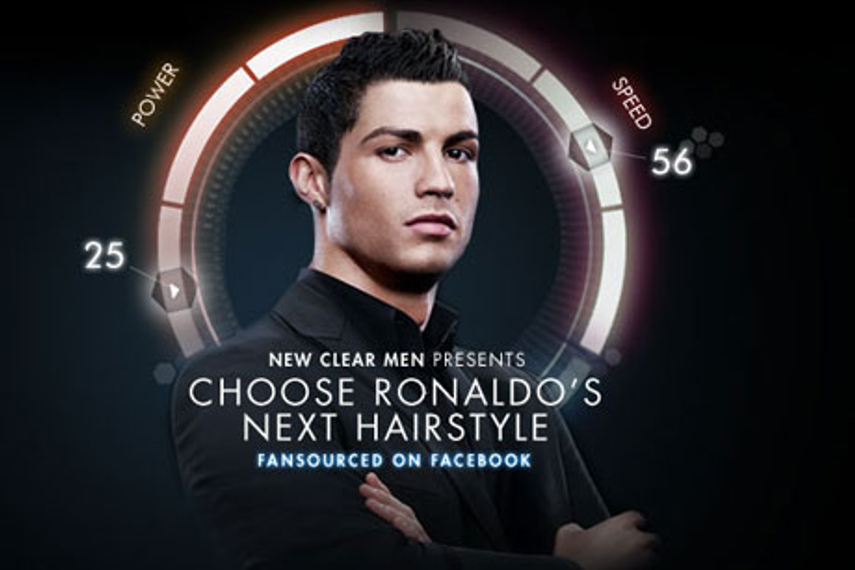 Ronaldo's new do is being fansourced on Facebook