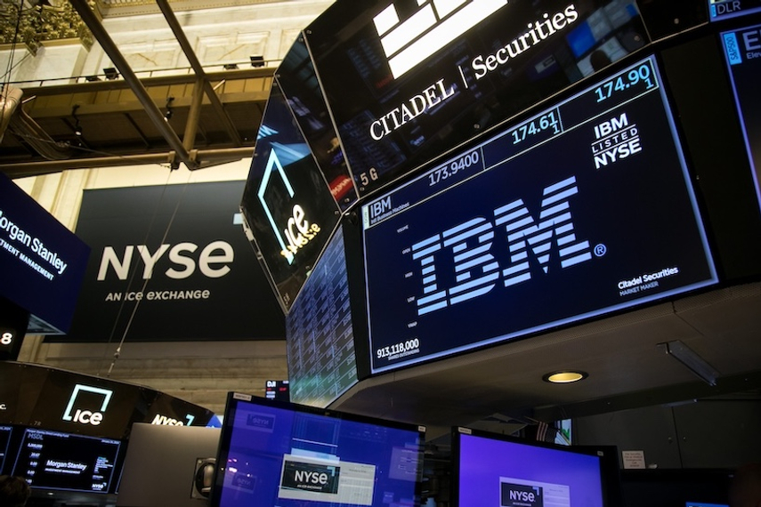 IBM started a hiring pause last May. (Photo credit: Getty Images)