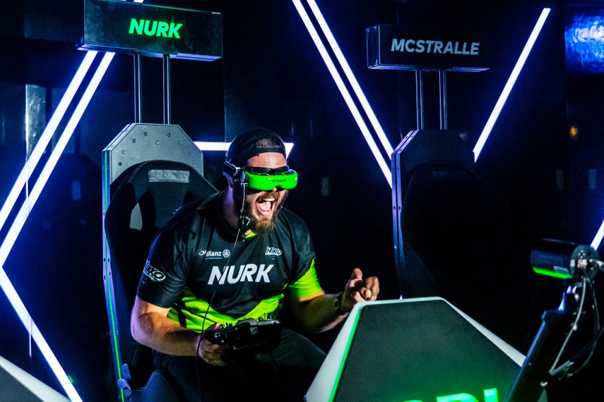 Drone racing has been defined as a 'real-life video game' where players compete via tech in physical environments