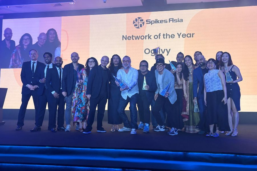 Ogilvy Singapore takes home Network of the Year at Spikes Asia 2025.