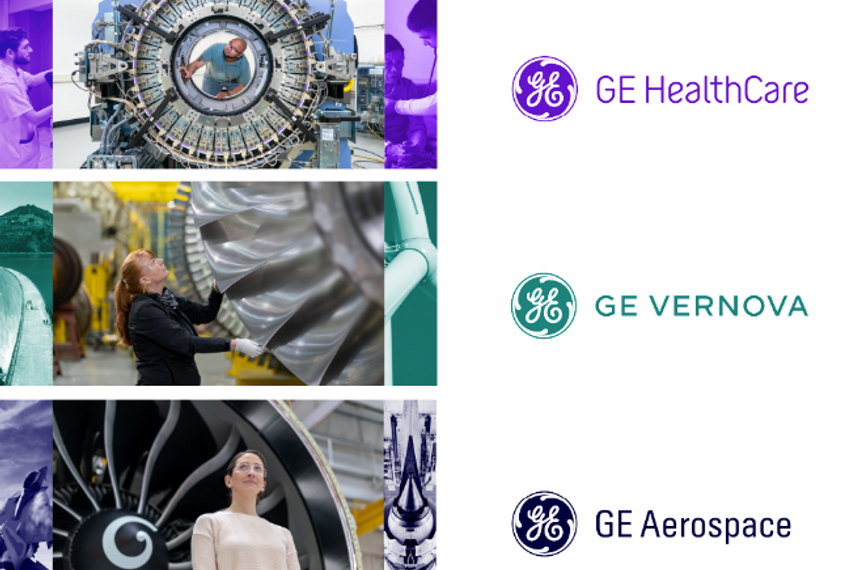 General Electric unveils brand names as it plans split to three new