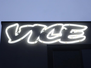 Why has Vice not found the right support from advertisers?