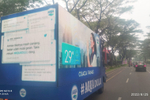 OOH Danone campaign in ...