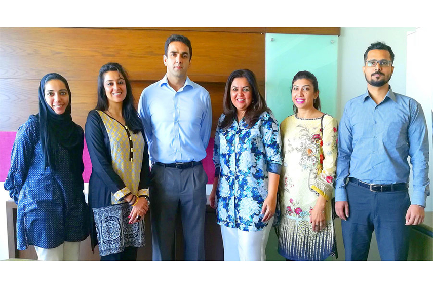 Representatives of Bond Advertising and Engro