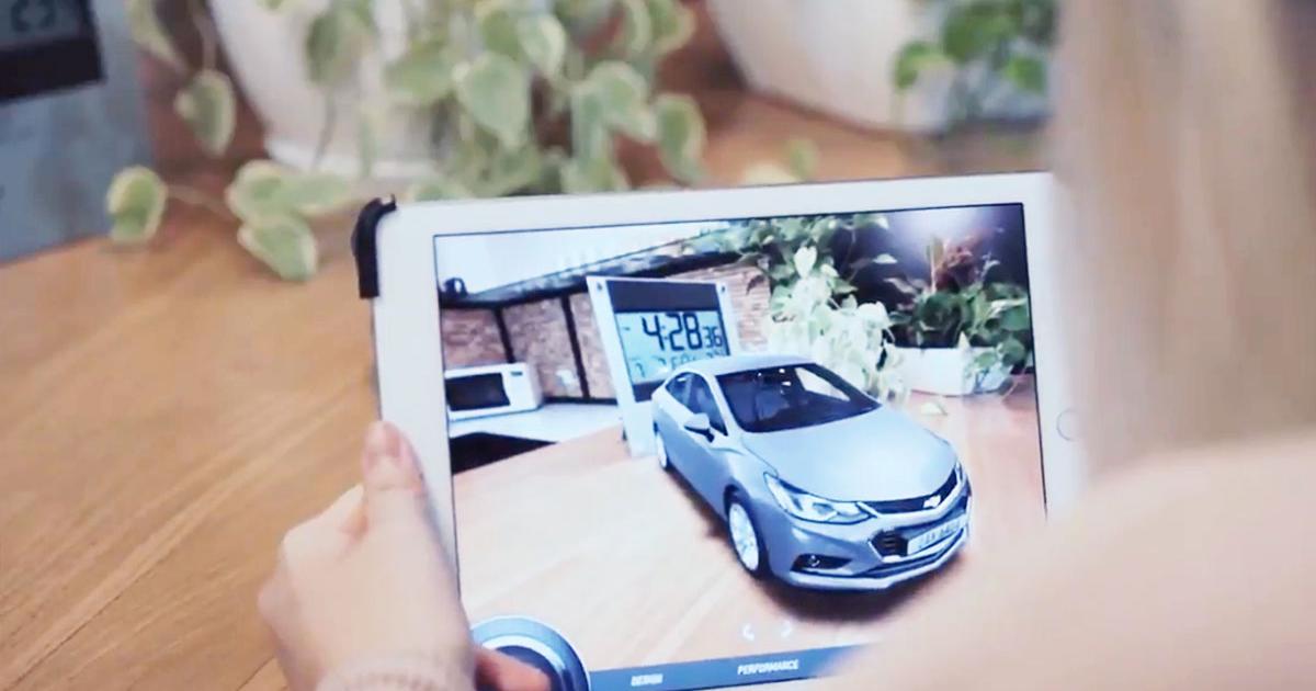 Rephrase single title from this title Chevrolet adopts augmented-reality showroom | Advertising . And it must return only title i dont want any extra information or introductory text with title e.g: ” Here is a single title:” Rephrase single title from this title Chevrolet adopts augmented-reality showroom | Advertising . And it must return only title i dont want any extra information or introductory text with title e.g: ” Here is a single title:”