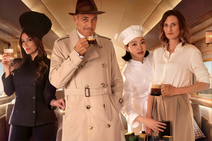 Nespresso: 'Detective George' by McCann Worldgroup starred Eva Longoria, George Clooney, Kim Go Eun and Camille Cottin