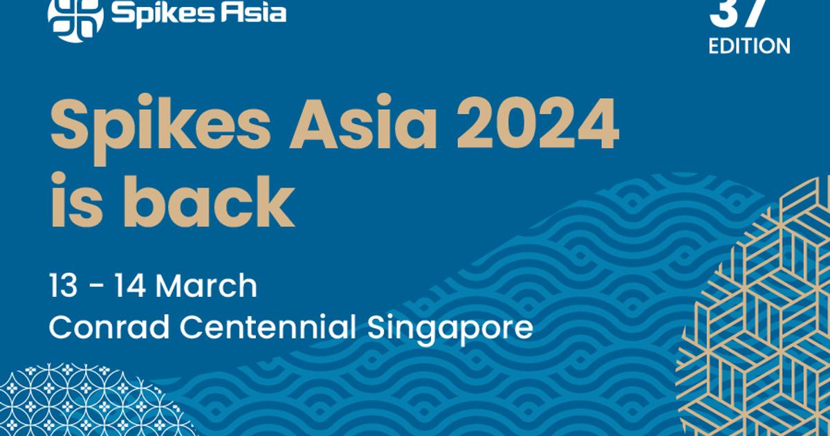 Spikes Asia announces its return to a physical event for 2024 | News Spikes Asia announces its return to a physical event for 2024 | News